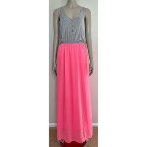 Dainty Hooligan Grey Tank Maxi Dress